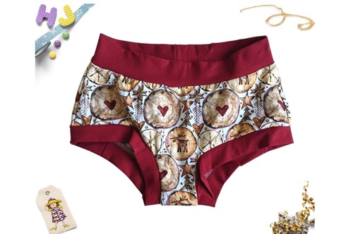 Buy XS Boyshorts Scandi Reindeer now using this page